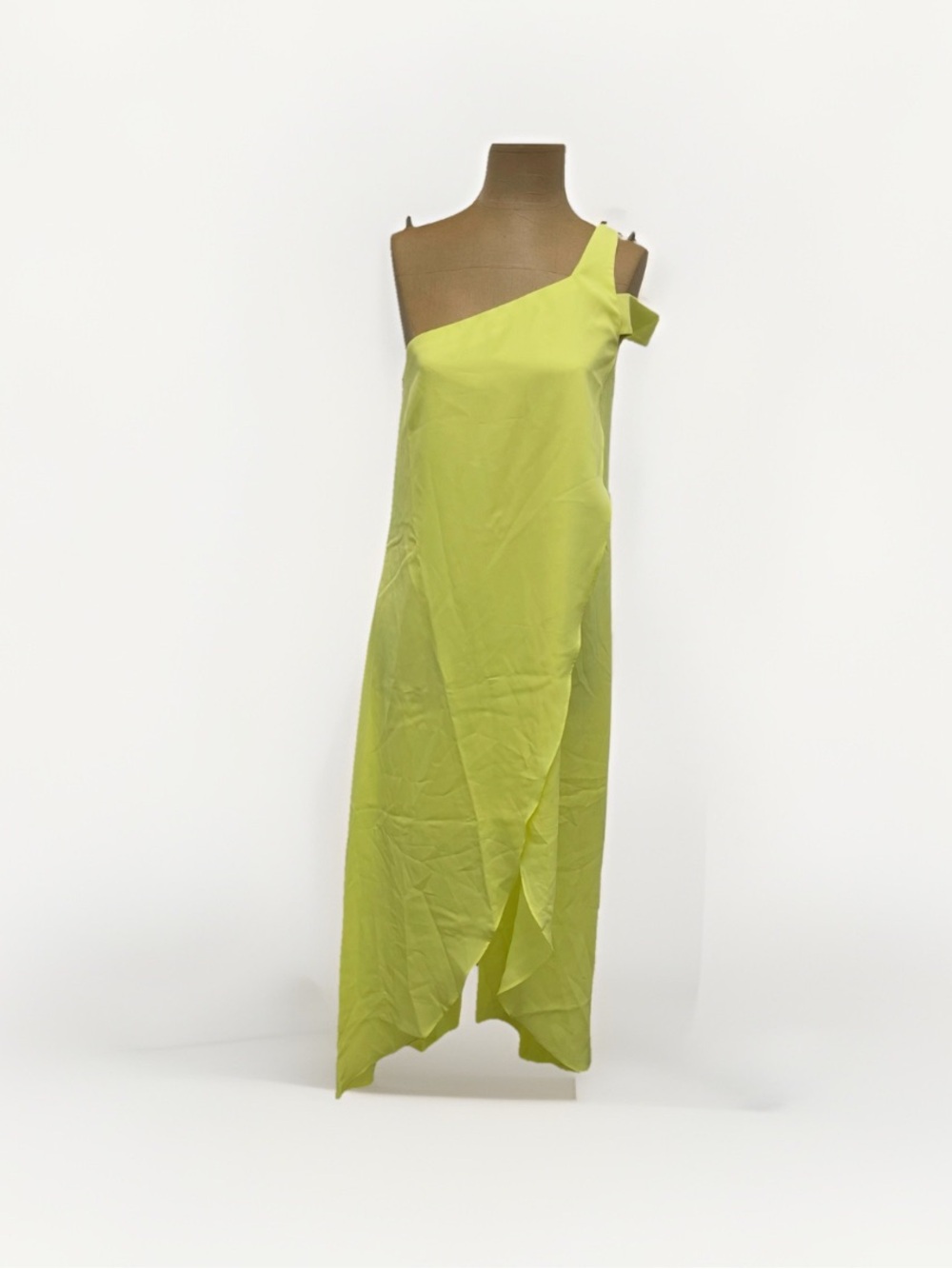 CROSBY BY MOLLIE BURCH Alexia Maxi Dress sunny lime size 0